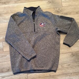 Antigua Blue Jackets Men's Sweater